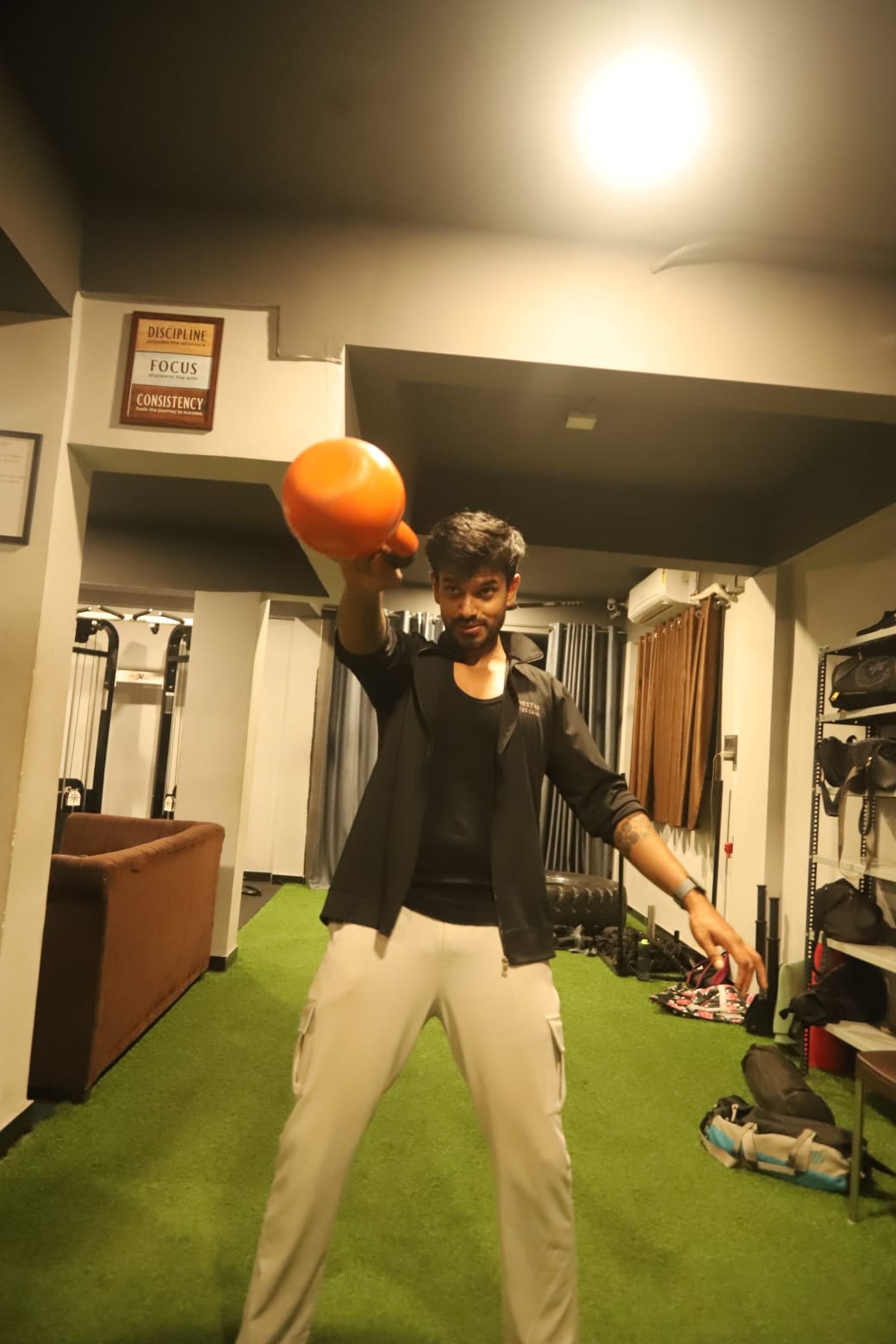 Kettlebell work · power & conditioning